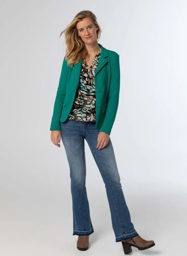 Jackets & Blazers>Norah Blazer Groen