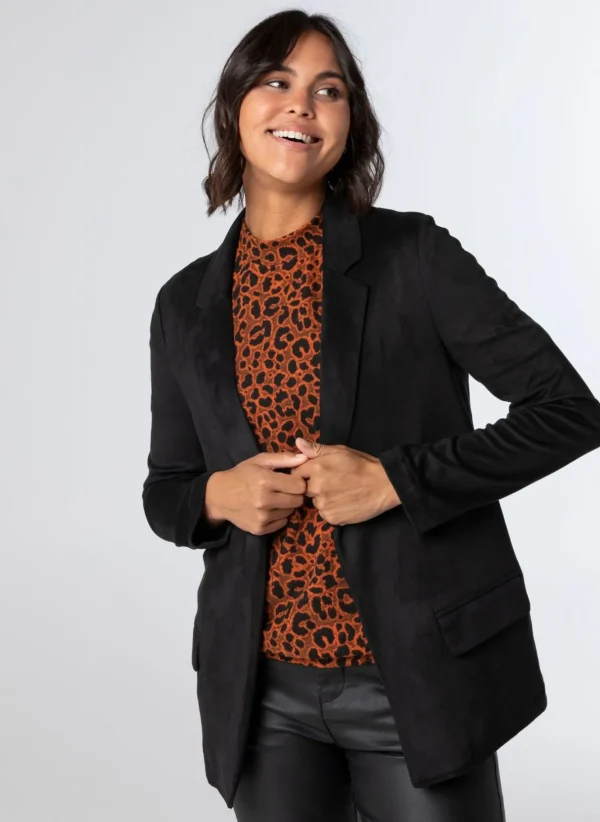 Jackets & Blazers>Norah Blazer Zwart