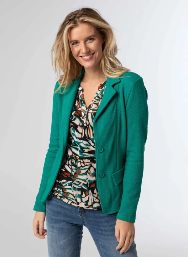 Jackets & Blazers>Norah Blazer Groen