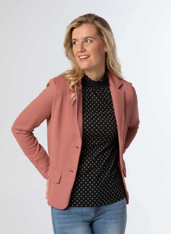 Jackets & Blazers>Norah Blazer Oud Roze