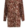 Blouses>Norah Blouse Bruin