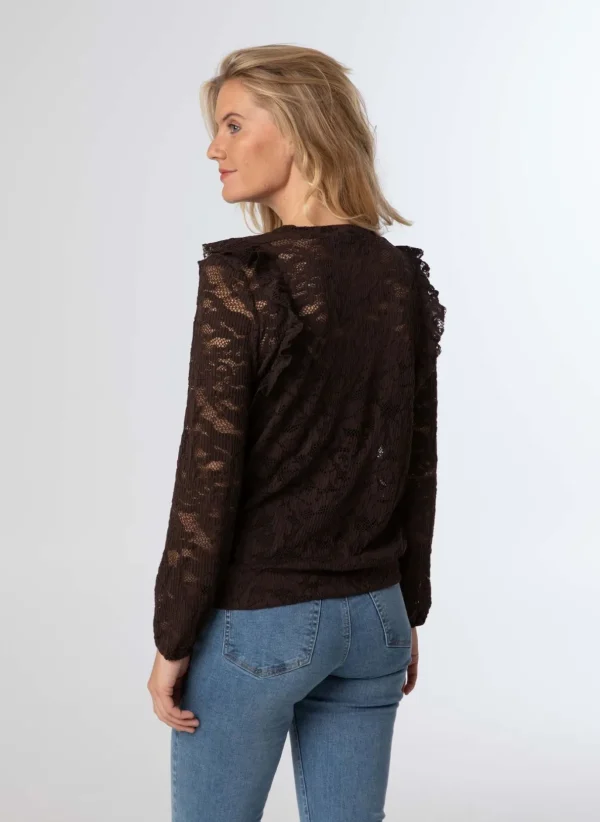 Blouses>Norah Blouse Bruin