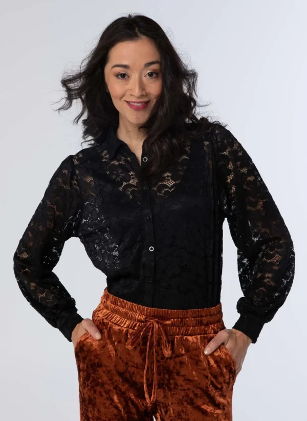 Blouses>Norah Blouse Zwart