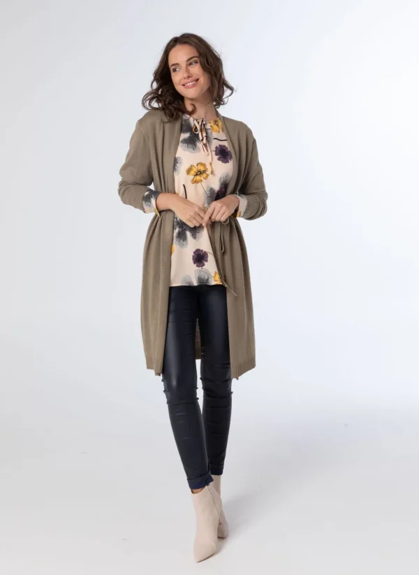 Blouses>Norah Blouse Beige Paars