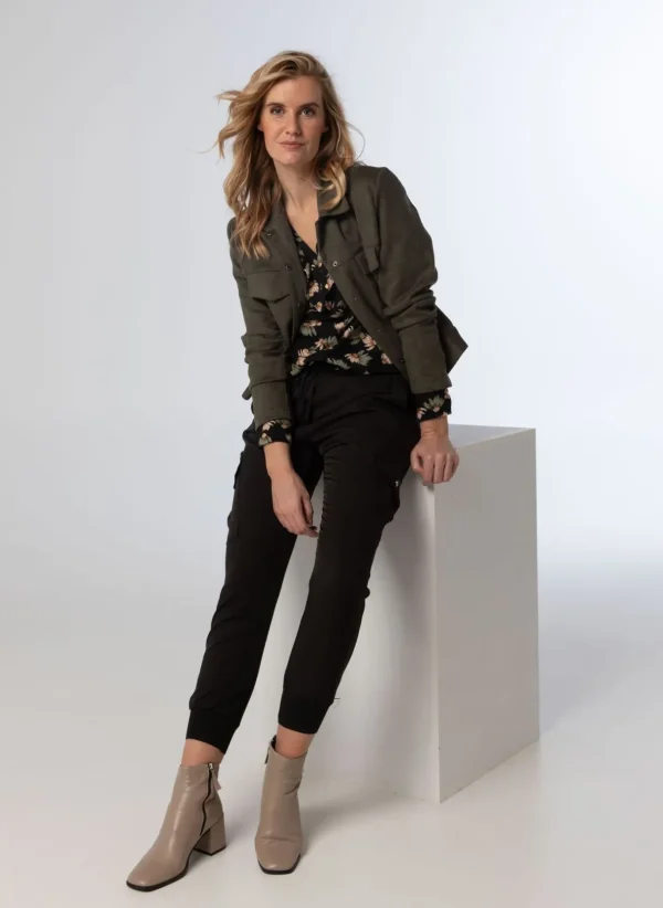 Blouses>Norah Blouse Goud Zwart