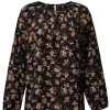 Blouses>Norah Blouse Paars Zwart