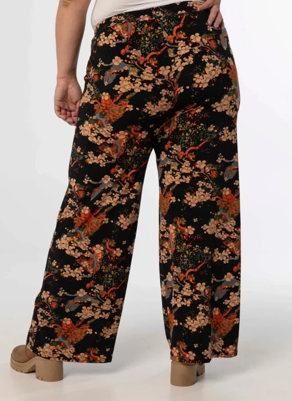 Co-Ord Sets>Norah Broek Oranje Zwart