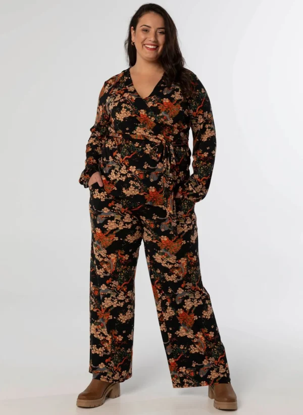 Co-Ord Sets>Norah Broek Oranje Zwart