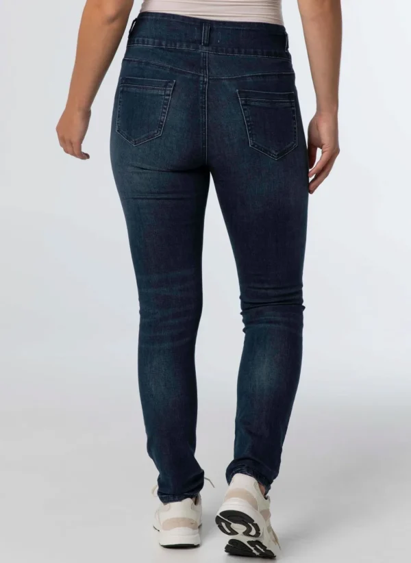 Denim>Norah Denim Broek Donker Blauw