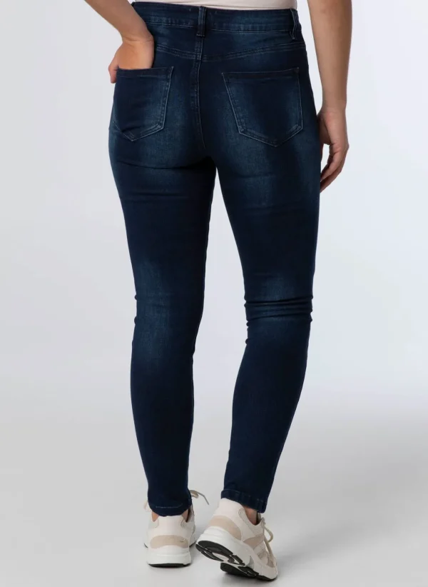 Denim>Norah Denim Broek Donker Blauw