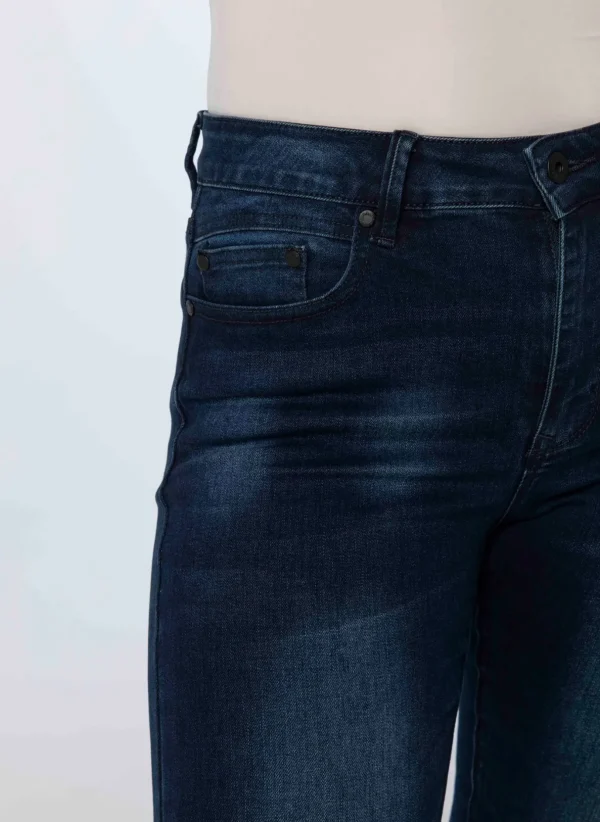 Denim>Norah Denim Broek Donker Blauw