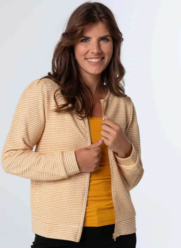 Jackets & Blazers>Norah Jacket Beige Geel