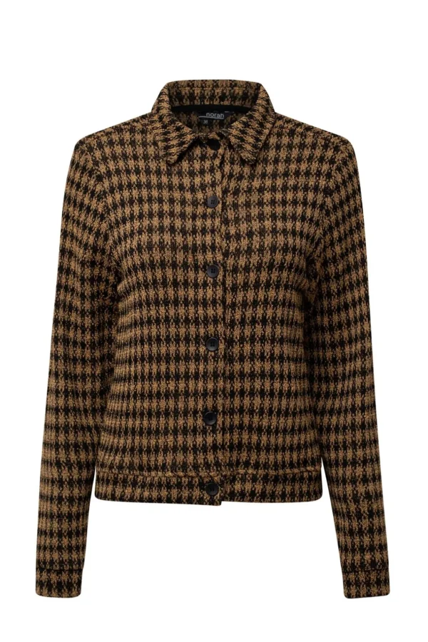 Jackets & Blazers>Norah Jacket Geel Zwart Bruin