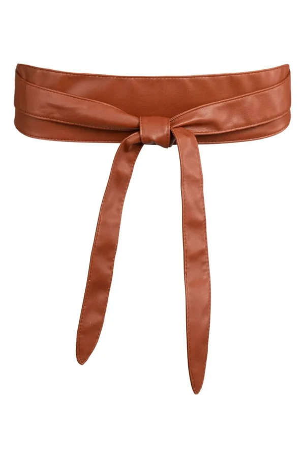 Accessoires>Norah Knoopriem Pu Bruin