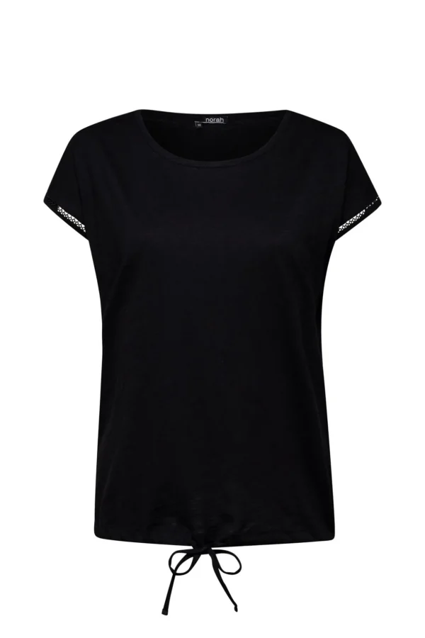 Shirts & Tops>Norah Shirt Katoen Zwart