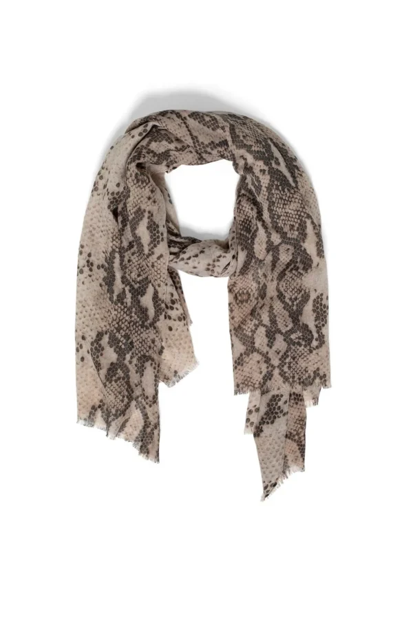 Accessoires>Norah Sjaal Grijs Beige