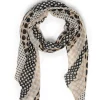 Accessoires>Norah Sjaal Wit Beige