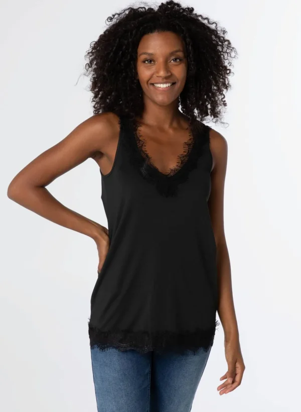 Shirts & Tops>Norah Top Zwart