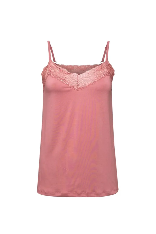 Shirts & Tops>Norah Top Donker Roze