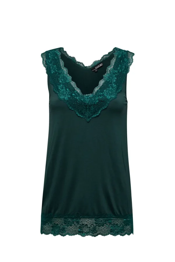 Shirts & Tops>Norah Top Groen Blauw