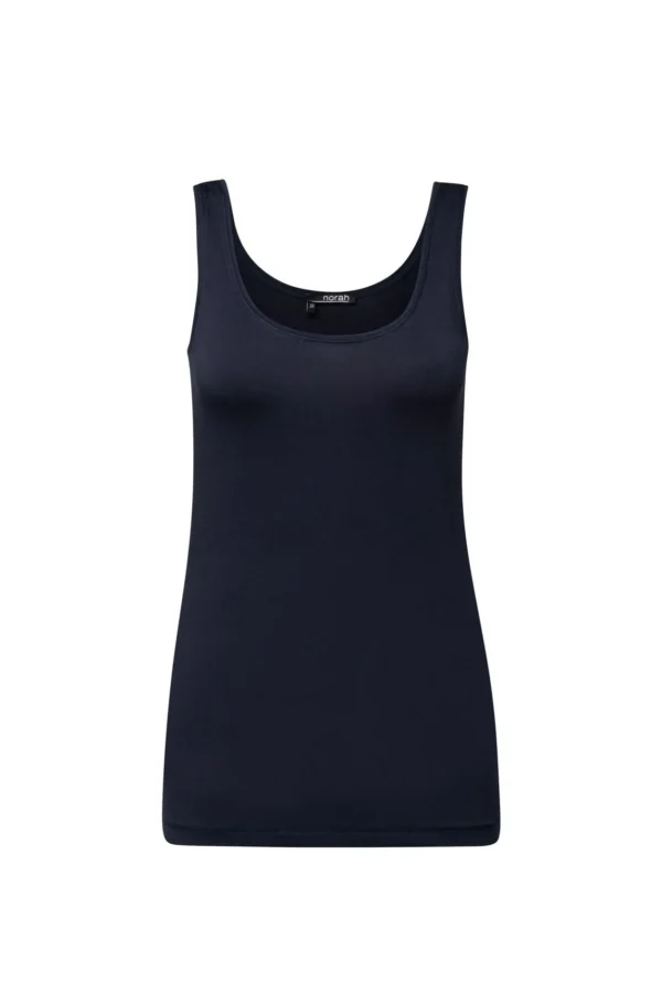 Basics>Norah Top Marianne Donker Blauw