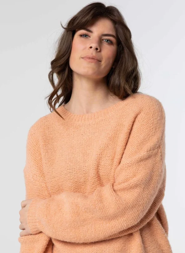 Knitwear>Norah Trui Gebreid Roze