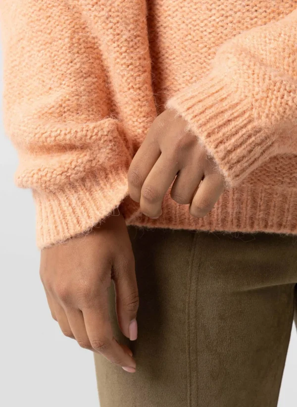 Knitwear>Norah Trui Gebreid Roze