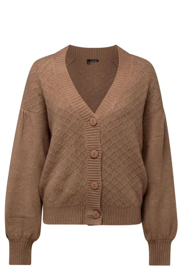 Knitwear>Norah Vest Bruin