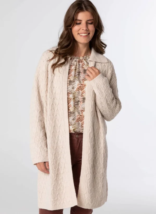 Knitwear>Norah Vest Beige