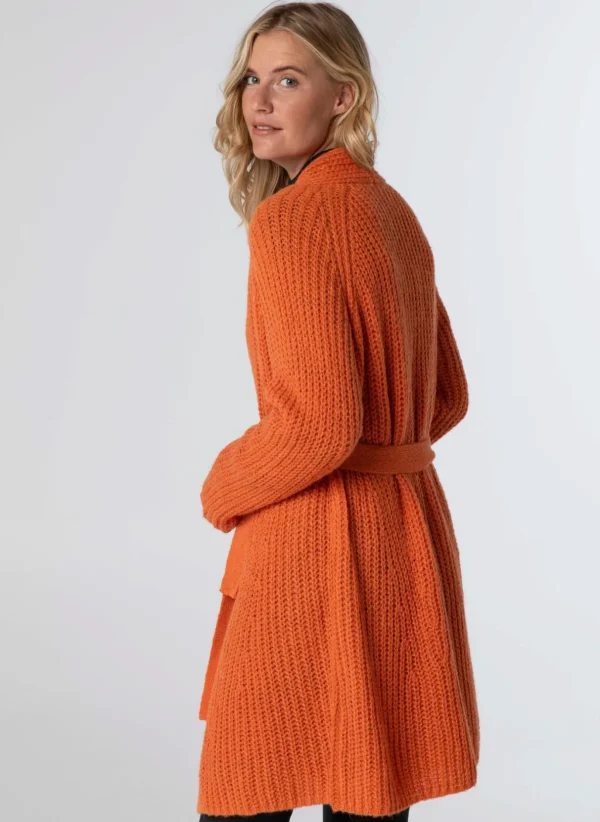 Knitwear>Norah Vest Oranje