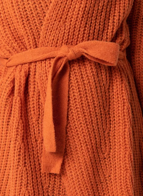 Knitwear>Norah Vest Oranje